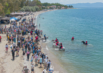 Ο Αγιασμός των αλόγων στα Καλά Νερά