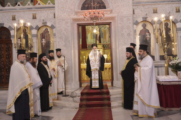 Η Κυριακή των Αγίων Πατέρων στην Ιερά Μητρόπολη Κορίνθου