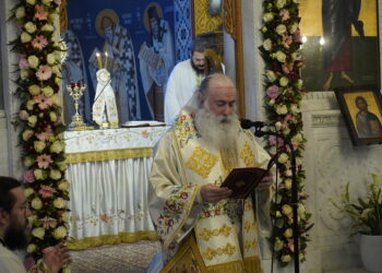 Πανηγυρικός εορτασμός της Πεντηκοστής  στην Ι. Μητρόπολη Κορίνθου