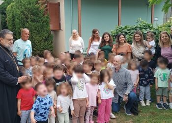 Υποδοχή εργαζομένων της ΒΦΛ Καβάλας στον Παιδικό Σταθμό της Ι.Μ. Μεσσηνίας