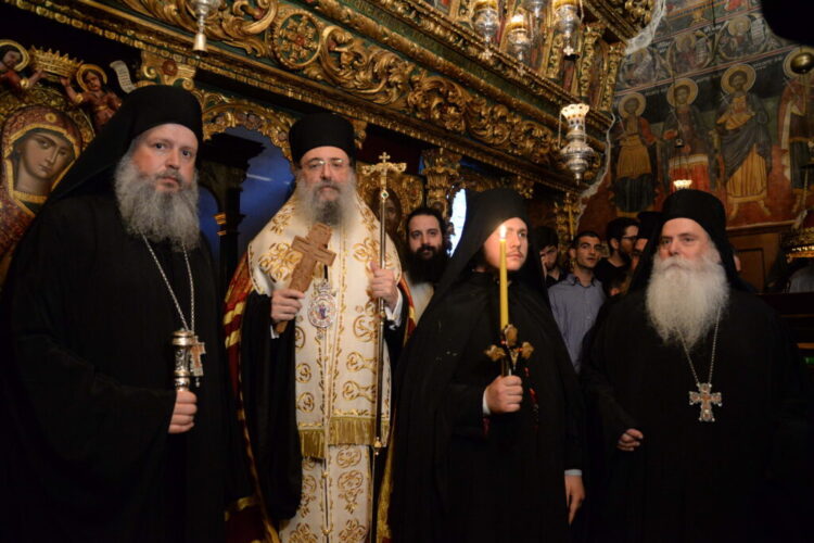 Κουρὰ νέου Μοναχοῦ στὴν Ἱερὰ Μονὴ Ἁγίων Πάντων Τριταίας Πατρῶν