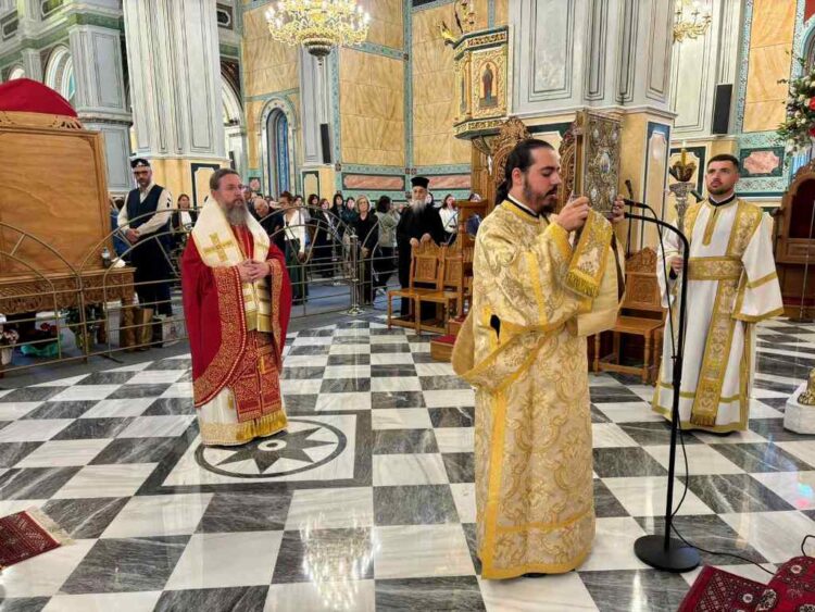 Έβδομη ημέρα του προσκυνήματος της Υπεραγίας Θεοτόκου «Άξιον Εστί» στην Ι. Π. Μεσολογγίου