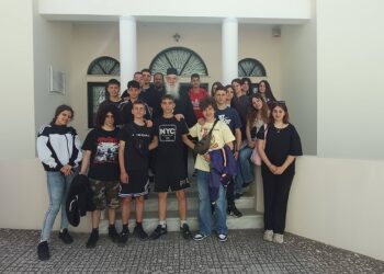 Ἐπίσκεψη μαθητῶν τοῦ Γυμνασίου Εὐδήλου Ἰκαρίας στό Ἐκκλησιαστικό καί Βυζαντινό Μουσεῖο