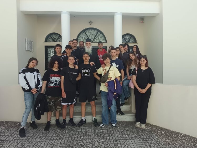 Ἐπίσκεψη μαθητῶν τοῦ Γυμνασίου Εὐδήλου Ἰκαρίας στό Ἐκκλησιαστικό καί Βυζαντινό Μουσεῖο