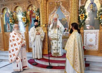 Η εορτή της Αναλήψεως του Κυρίου στον φερώνυμο  ενοριακό ναό στο Θεοδωράκι