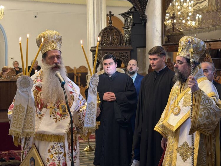Ἑορτὴ τοῦ Ἁγίου Θεράποντος στὸ Λέχοβο