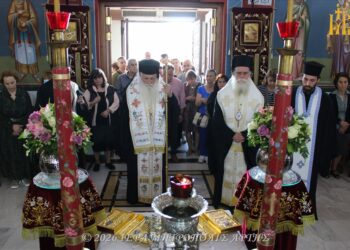 Άρτα: Υποδοχή Λειψάνων και ομιλία Μητροπολίτου Αργολίδος κ. Νεκταρίου
