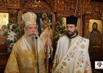Χειροτονία Διακόνου κατά την πανήγυρη του Ι.Ν. Αγίου Ανανίου στη Σπάρτη