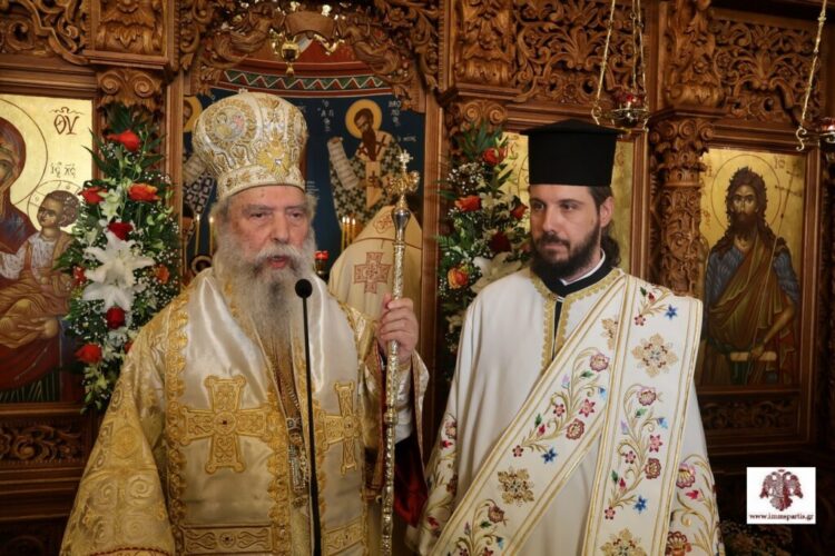 Χειροτονία Διακόνου κατά την πανήγυρη του Ι.Ν. Αγίου Ανανίου στη Σπάρτη