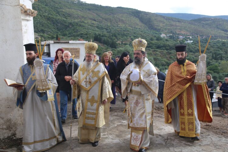 Ἐγκαίνια Ἱ. Ν. Ζωοδόχου Πηγῆς στόν Πλατανίτη