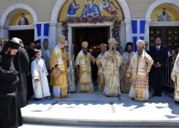 ΜΕ ΛΑΜΠΡΟΤΗΤΑ ΤΕΛΕΣΘΗΚΕ Η ΠΑΝΗΓΥΡΗ ΤΟΥ ΟΣΙΟΥ ΙΩΑΝΝΟΥ ΤΟΥ ΡΩΣΟΥ ΣΤΗΝ ΙΕΡΑ ΜΗΤΡΟΠΟΛΗ ΧΑΛΚΙΔΟΣ