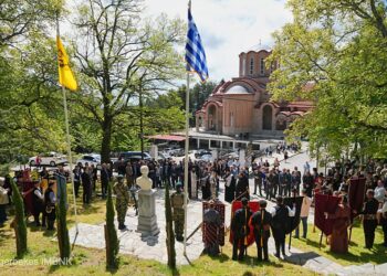 Στο θρονί της Παναγίας στο Βέρμιο το μνημόσυνο για τα θύματα της Γενοκτονίας του Ποντιακού Ελληνισμού