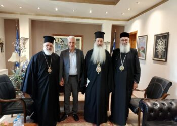 Συνάντηση Μητροπολιτών και Δημάρχου Σουφλίου για τo Διεπιστημονικό Περιβαλλοντικό Συνέδριο στη Δαδιά