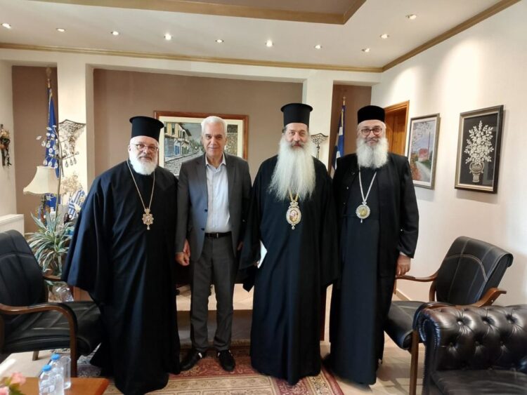 Συνάντηση Μητροπολιτών και Δημάρχου Σουφλίου για τo Διεπιστημονικό Περιβαλλοντικό Συνέδριο στη Δαδιά