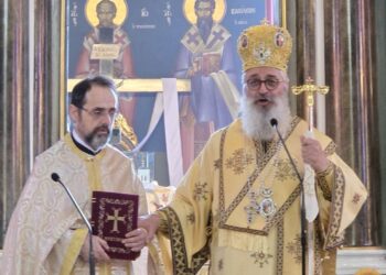 Χειροτονία Πρεσβυτέρου από τον Μητροπολίτη Αλεξανδρουπόλεως
