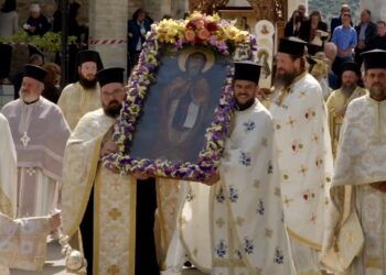 Με λαμπρότητα εορτάσθηκε η Ανακομιδή των Ι. Λειψάνων του Αγίου Νείλου στον τόπο καταγωγής του