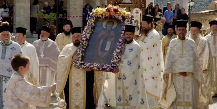 Με λαμπρότητα εορτάσθηκε η Ανακομιδή των Ι. Λειψάνων του Αγίου Νείλου στον τόπο καταγωγής του