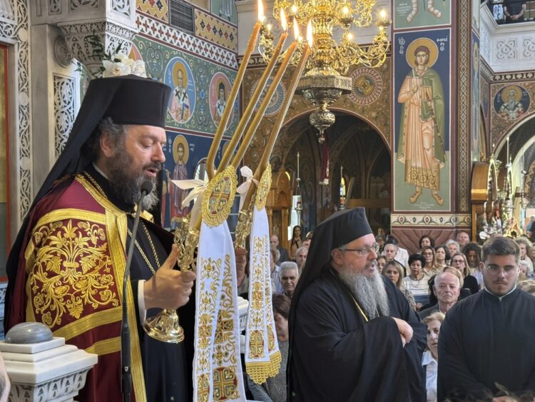 Ο Μεθέορτος Εσπερινός του Αγίου Αχιλλίου στη Λάρισα