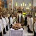Ο πανηγυρικός Εσπερινός του πρώτου εορτασμού του Οσίου Διονυσίου της Κολιτσού στη Λάρισα