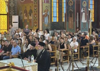 Με ιδιαίτερη συγκίνηση η παρουσίαση του νέου βιβλίου του π. Λίβυου στη Λάρισα