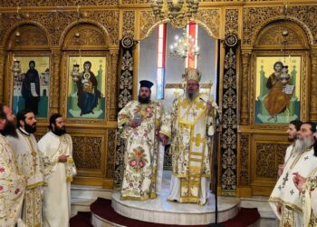 Xειροτονία Διακόνου στον Τύρναβο