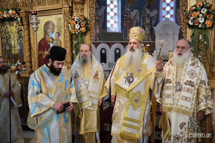 Χειροτονία Διακόνου π. Θεοκλήτου Βαρλααμίτη στην εορτή των Οσίων Μετεωριτών στην Καλαμπάκα