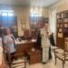 Αγιασμός για την έναρξη του νέου μηνός στα γραφεία της Ιεράς Μητροπόλεως Θεσσαλιώτιδος.