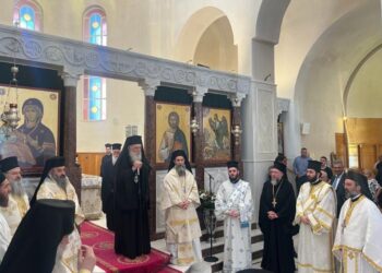 Ο Αρχιεπίσκοπος Ιερώνυμος εόρτασε τα ονομαστήριά του στο Ησυχαστήριο του Οσίου Πορφυρίου στο Μήλεσι