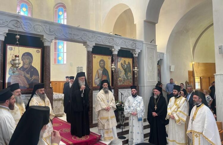 Ο Αρχιεπίσκοπος Ιερώνυμος εόρτασε τα ονομαστήριά του στο Ησυχαστήριο του Οσίου Πορφυρίου στο Μήλεσι
