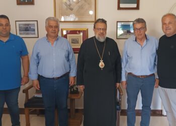 Στον Μητροπολίτη Μεσσηνίας μέλη της ΟΕΒΕΣ Μεσσηνίας