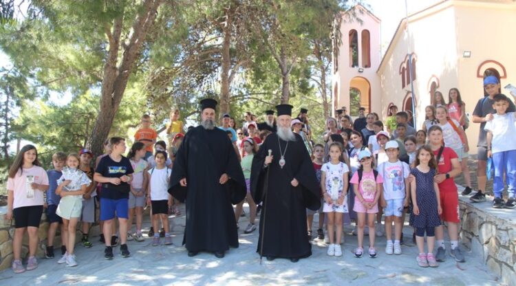 Ἐξόρμηση τῶν παιδιῶν τῶν Κατηχητικῶν Συνάξεων στὶς Κατασκηνώσεις τῆς Ἱερᾶς Μητροπόλεως Ναυπάκτου καὶ Ἁγίου Βλασίου