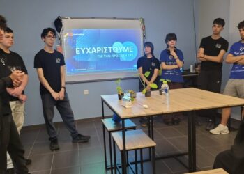 Ἐπίσκεψη τοῦ Μητροπολίτου Ναυπάκτου στό NextGenMinds