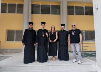 Επιθεώρηση του υπό παράδοση Γηροκομείου «Αγία Θεοδώρα η εν Βάστα» από τον Μητροπολίτη Γόρτυνος