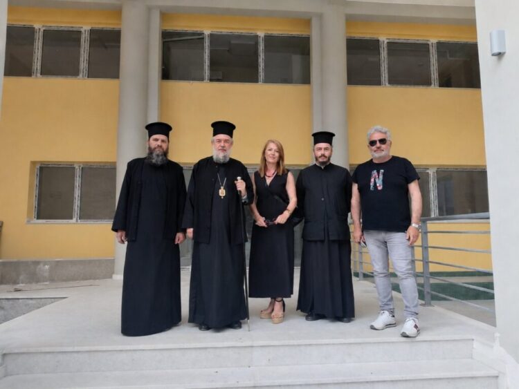 Επιθεώρηση του υπό παράδοση Γηροκομείου «Αγία Θεοδώρα η εν Βάστα» από τον Μητροπολίτη Γόρτυνος