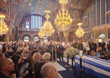Νικόλαος Ταγαράς: Συγκίνηση στην Εξόδιο Ακολουθία του Υφυπουργού – Παρών ο Κυριάκος Μητσοτάκης