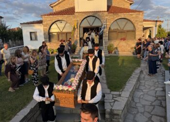Ἡ μνήμη τοῦ Ἁγίου Ἐνδόξου Ἱερομάρτυρος Βασιλείου τοῦ Χιλιοδένδρου στήν Ἱερά Μητρόπολη Καστορίας