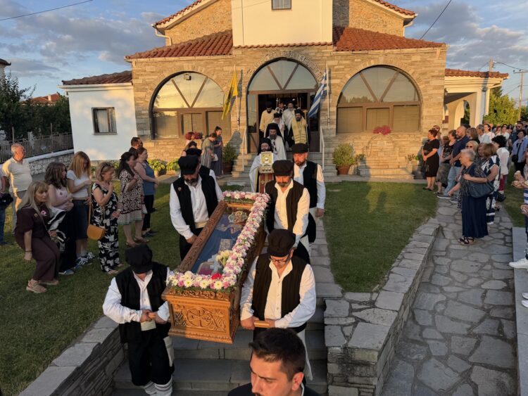 Ἡ μνήμη τοῦ Ἁγίου Ἐνδόξου Ἱερομάρτυρος Βασιλείου τοῦ Χιλιοδένδρου στήν Ἱερά Μητρόπολη Καστορίας