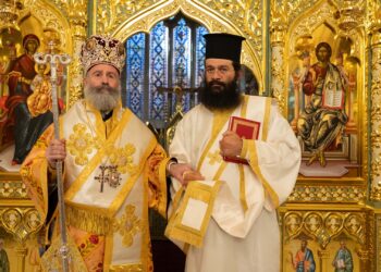 Χειροτονία του νέου Διακόνου στην  Αρχιεπισκοπή Αυστραλίας