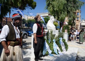 Μνημόσυνο Ὀδυσσέως Ἀνδρούτσου στήν Πάτρα