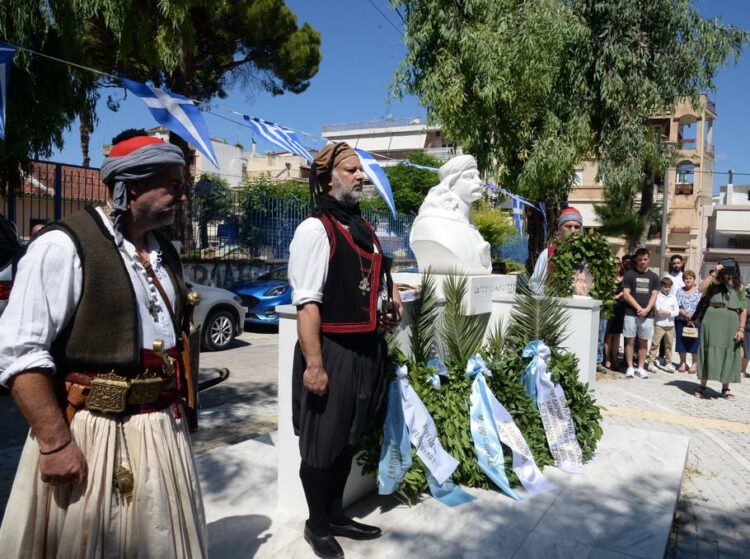 Μνημόσυνο Ὀδυσσέως Ἀνδρούτσου στήν Πάτρα