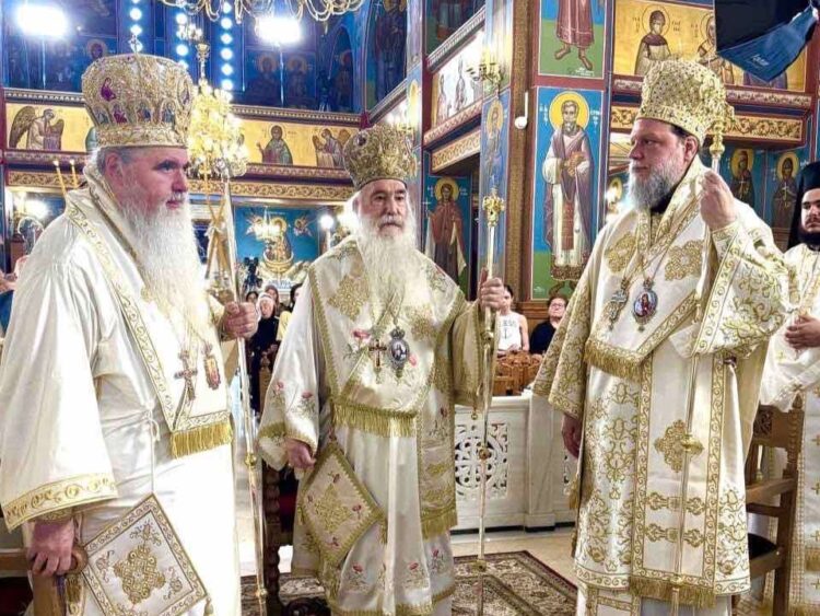 Πανηγυρική Πολυαρχιερατική Θεία Λειτουργία  στη Ν. Ιωνία