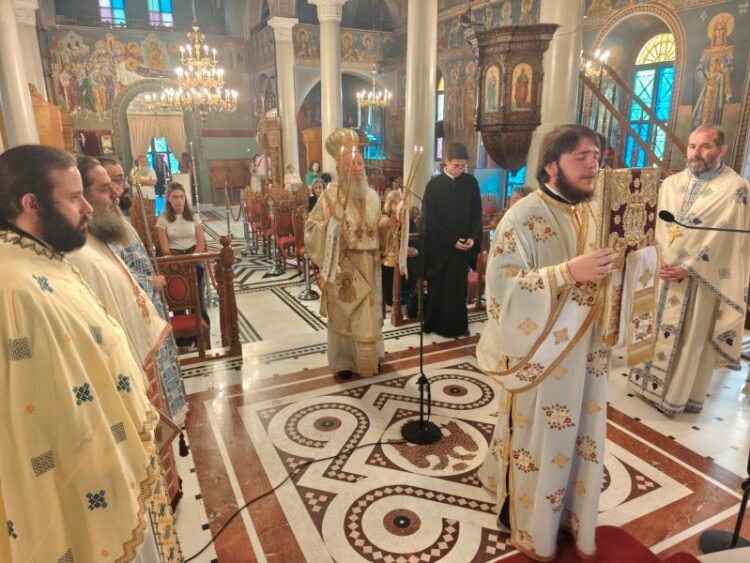 Ο ΕΟΡΤΑΣΜΟΣ ΤΗΝ ΜΝΗΜΗΣ ΤΟΥ ΑΓΙΟΥ ΚΥΡΙΛΛΟΥ ΣΤΗΝ Ι. ΜΗΤΡΟΠΟΛΗ ΧΑΛΚΙΔΟΣ