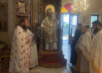 Η εορτή του Αγίου Νεομάρτυρος Γεωργίου του Τυρναβίτου στον Τύρναβο