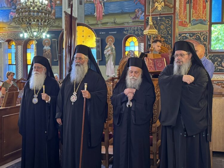 Πολυαρχιερατικός Εσπερινός των Ονομαστηρίων του Μητροπολίτου Λαρίσης και Τυρνάβου