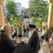 Πλήθος πιστών στο Επισκοπείο για τα ονομαστήρια του Μητροπολίτου Λαρίσης και Τυρνάβου  Ιερωνύμου