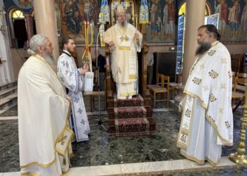 Η Κυριακή των Οσίων Αγιορειτών Πατέρων στη Λάρισα
