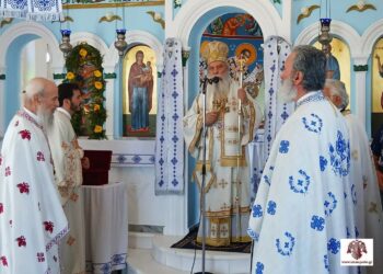 Η πανήγυρη του Ι.Ν. Αγίου Προκοπίου στο Παλαιόκαστρο Βοιών