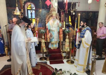 Με λαμπρότητα εορτάσθηκε η μνήμη του Αγίου Προφήτου Ηλιού στο Ριζοβούνι