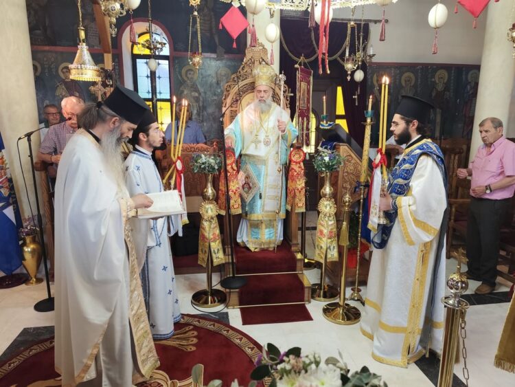 Με λαμπρότητα εορτάσθηκε η μνήμη του Αγίου Προφήτου Ηλιού στο Ριζοβούνι