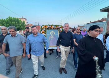 Με λαμπρότητα η πανήγυρη της Αγίας Κυριακής στην Κρύα Βρύση